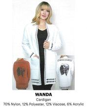 Load image into Gallery viewer, Wanda Cardigan with Buffalo, Copper color is no longer available
